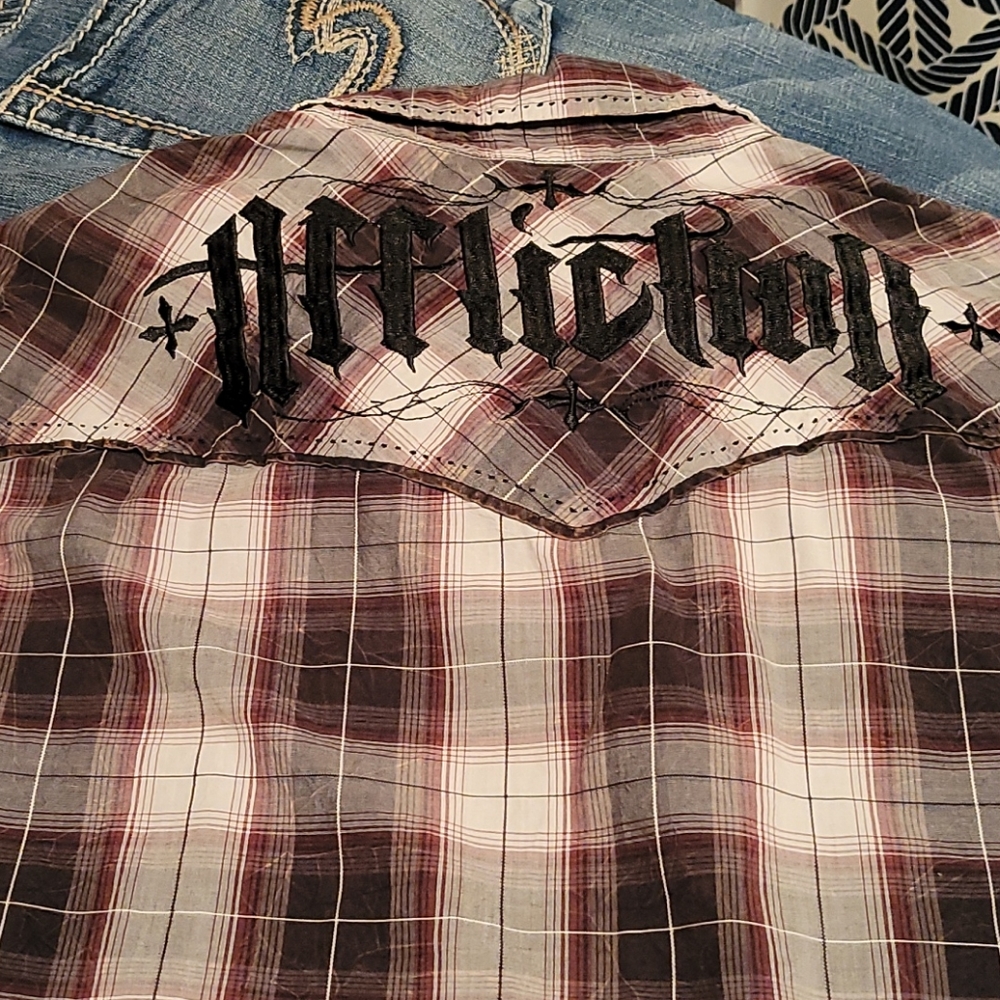 Men's Affliction button down